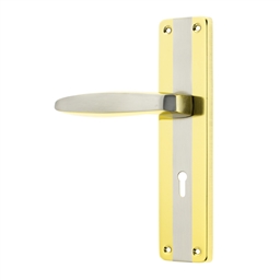 M8A20 - 3 Lever Lockset Biflora 8"